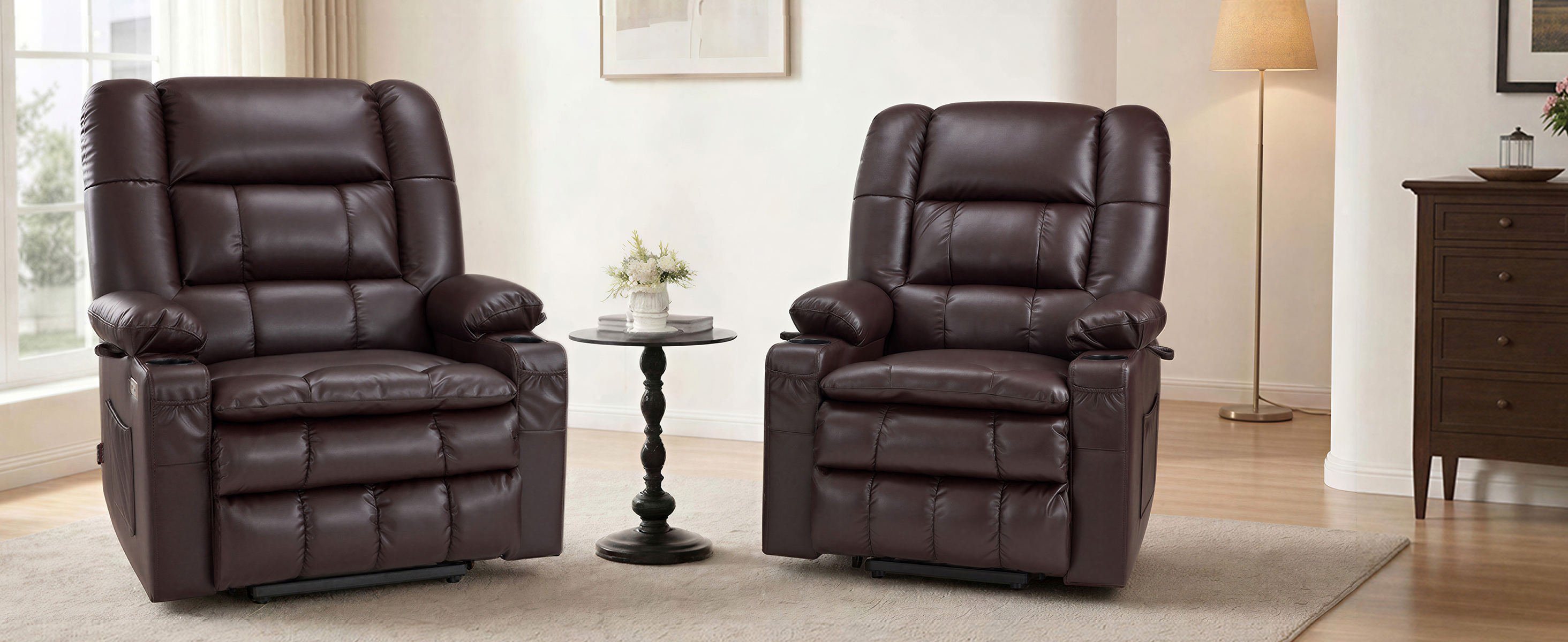Amazon.com: MCombo Dual Motor Power Lift Recliner Chair for